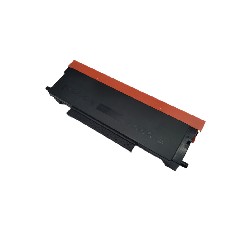 奔图TL438兼容粉盒整齐排列，准备进行批发，产品适用于奔图P3018D打印机。